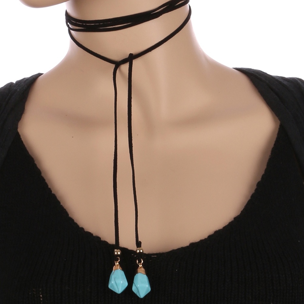 3/$20 VEGAN SUEDE WRAP AROUND CHOKER